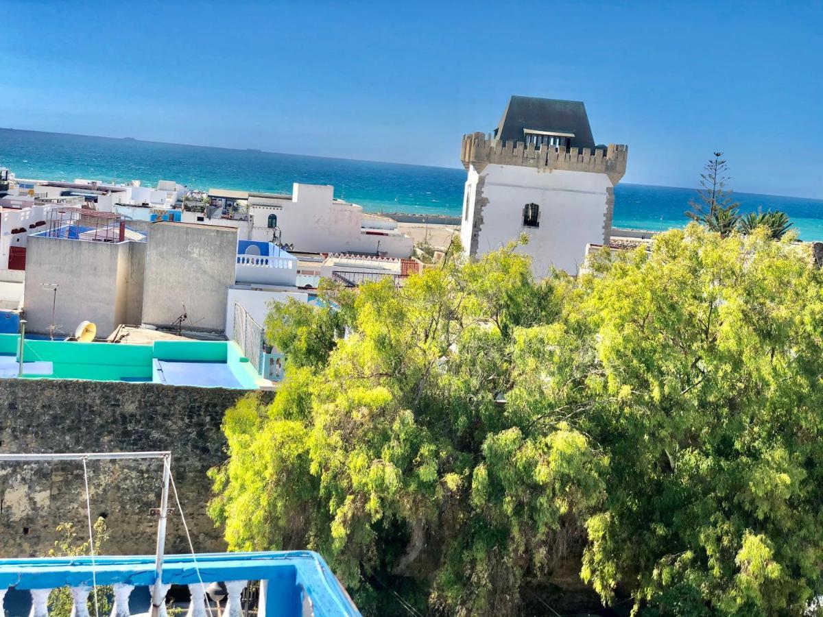 Soleado Apartamento Al Lado De La Preciosa Medina , A 3 Minutos De La Playa Andando I Asilah Exteriör bild