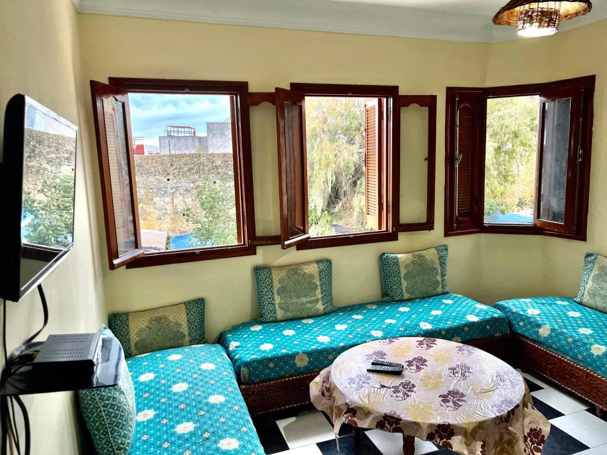 Soleado Apartamento Al Lado De La Preciosa Medina , A 3 Minutos De La Playa Andando I Asilah Exteriör bild