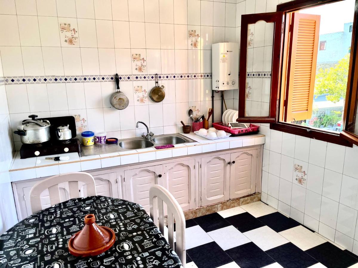 Soleado Apartamento Al Lado De La Preciosa Medina , A 3 Minutos De La Playa Andando I Asilah Exteriör bild