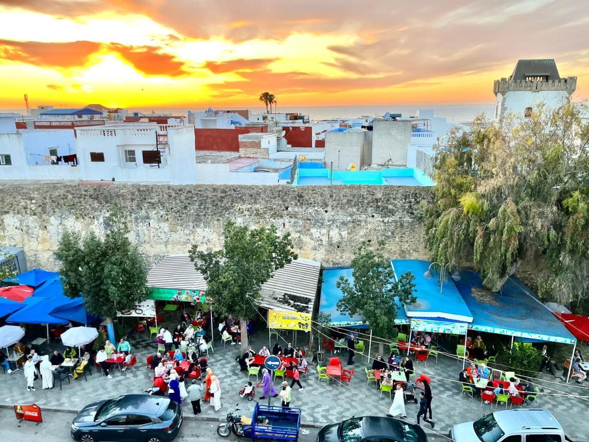 Soleado Apartamento Al Lado De La Preciosa Medina , A 3 Minutos De La Playa Andando I Asilah Exteriör bild